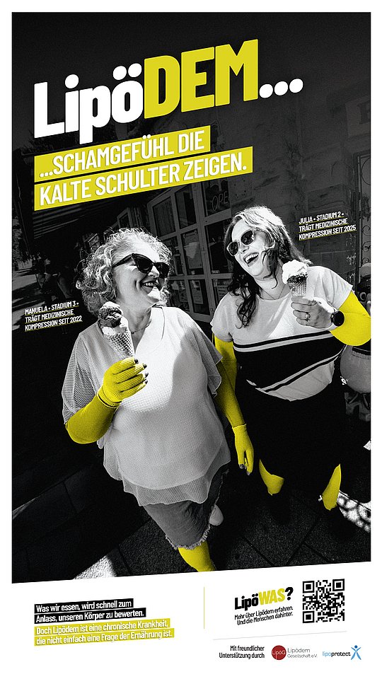 LipöDEM Schamgefühl die kalte Schulter zeigen